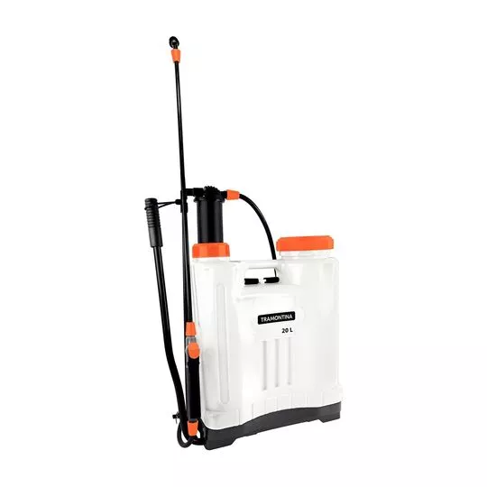 Pulverizador Manual Tramontina- Branco & Laranja- 20L