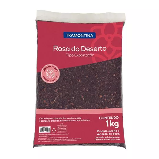 Substrato Para Rosa Do Deserto- Marrom Escuro- 1Kg- Tramontina