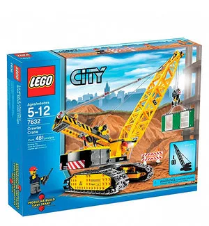 7632 - LEGO City - Guindaste com Esteiras