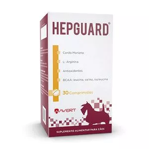 Suplemento Alimentar Hepguard®<BR>- Uso Oral<BR>- 30 comprimidos<BR>- Avert