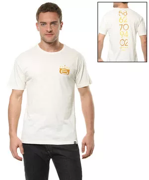 T-Shirt Escudo 6 - Marfim