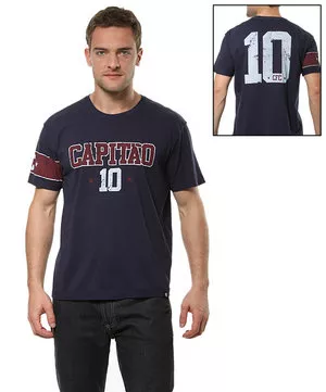 T-Shirt Capitão - Marinho