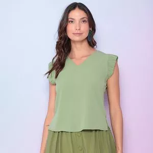 Blusa Lisa<BR>- Verde