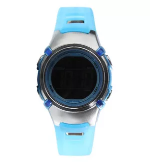 Relógio Digital - Azul Claro