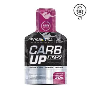 Carb-Up Gel Black<BR>- 10 Sachês<BR>- Probiótica