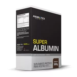 Super Albumin<BR>- Chocolate<BR>- 500g<BR>- Probiótica