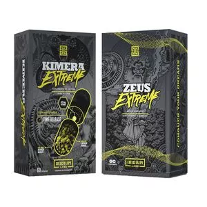 Kit Kimera + Zeus Extreme<BR>- 120 Cápsulas<BR>- Iridium Labs