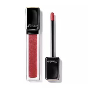 Batom Kisskiss Liquid Lipstick<BR>- L323 Wow Glitter<BR>- 5,8ml<BR>- Guerlain