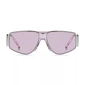 Óculos De Sol Máscara<BR>- Lilás & Prateado<BR>- Givenchy