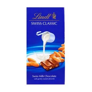 Chocolate Classic Ao Leite Com Amêndoa<BR>- 100g<BR>- Lindt