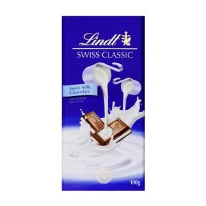Chocolate Classic<BR>- Duplo Leite<BR>- 100g<BR>- Lindt