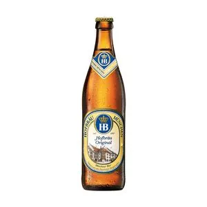 Cerveja HB Original Lager<BR>- Alemanha<BR>- 500ml<BR>- Bier E Wein