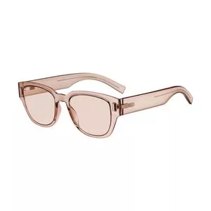 Óculos De Sol Arredondado<BR>- Marrom Claro<BR>- Dior Homme