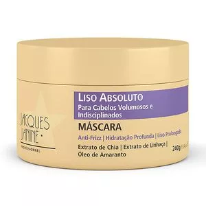 Máscara Liso Absoluto<BR>- 240g<BR>- Jacques Janine