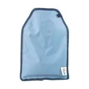 Capa Térmica Congelável Para Garrafas<BR>- Azul Claro & Azul Marinho<BR>- 24,5x23,5x15cm<BR>- Oikos