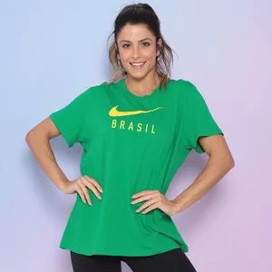 Camiseta Brasil <BR>- Verde & Amarela