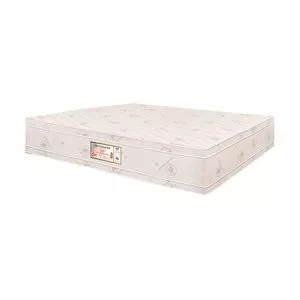 Colchão Super King Size Hotel Fire Collection Double Face<BR>- Off White & Marrom Claro<BR>- 33x193x203cm<BR>- Castor