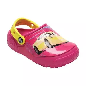 Crocs Funlab Lights Cars 3® Clog<BR>-Pink & Amarelo