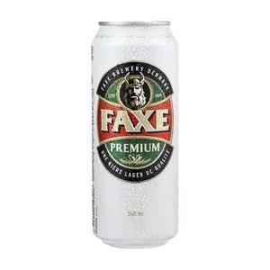 Cerveja Faxe American Premium Lager<BR>- Dinamarca<BR>- 500ml