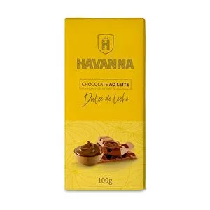 Chocolate Em Tablete<BR>- Ao Leite<BR>- 100g<BR>- Havanna
