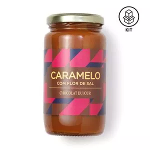 Fondue De Caramelo<br /> - Caramelo Com Flor de Sal<br /> - 2 Unidades<br /> - Chocolat Du Jour