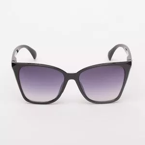 Óculos De Sol Gatinho<BR>- Roxo & Preto