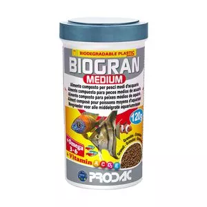 Ração Biogran Medium<BR>- 120g<BR>- Prodac