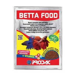 Ração Betta Food<BR>- 12g<BR>- Prodac