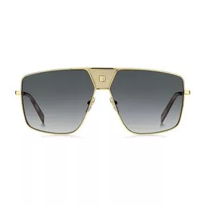 Óculos De Sol Máscara<BR>- Dourado & Cinza<BR>- Givenchy