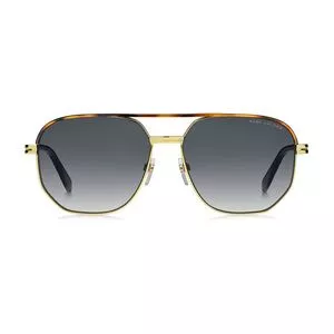 Óculos De Sol Aviador<BR>- Dourado & Marrom<BR>- Marc Jacobs