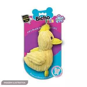 Bicho Feliz<BR>- Amarelo & Preto<BR>- 19x4cm<BR>- American Pets