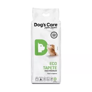 Eco Tapete Higiênico Descartável High Premium<BR>- 30 Unidades<BR>- Dogs Care