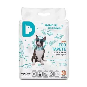 Eco Tapete Higiênico Descartável Ultra Slim<BR>- 30 Unidades<BR>- Dogs Care