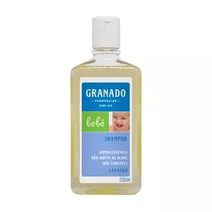 Shampoo Bebê Lavanda<BR>- 250ml<BR>- Granado