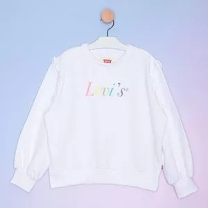 Blusão Levi's<BR>- Branco & Rosa