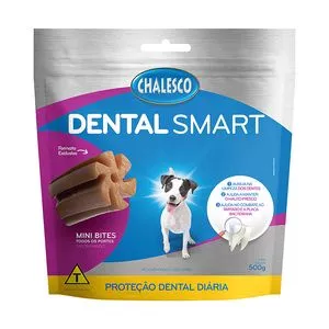 Dental Smart Mini Bites<BR>- Frango<BR>- 500g<BR>- Chalesco