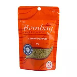 Lemon Pepper<BR>- 40g<BR>- Bombay