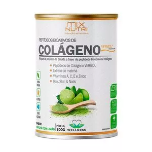 Colágeno Verisol & Vitaminas<BR>- Matchá Com Limão<BR>- 300g<BR>- Mix Nutri
