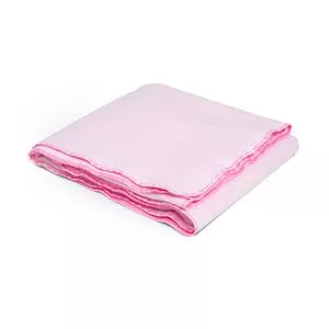 Cobertor Flanelado Liso<BR>- Rosa Claro<BR>- 90x110cm<BR>- 99 Fios<BR>- Papi