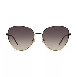 Óculos De Sol Arredondado<BR>- Marrom<BR>- Hugo Boss