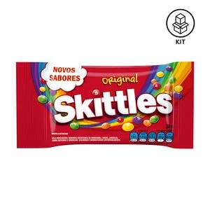Balas Mastigáveis Skittles<br /> - Original<br /> - 14 Unidades<br /> - SKITTLES®