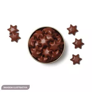 Lata Estrelinha<BR>- Chocolate Ao Leite<BR>- 200g cada<BR>- Chocolat Du Jour