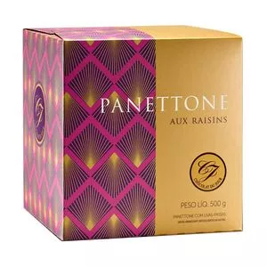Panettone Aux Raisins<BR>- 500g<BR>- Chocolat Du Jour
