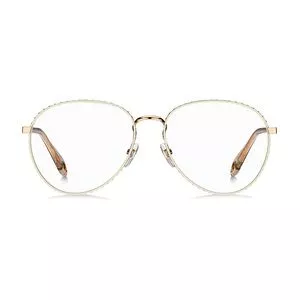 Armação Arredondada Para Óculos De Grau<BR>- Marrom Claro<BR>- Givenchy