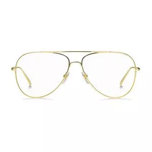 Armação Aviador Para Óculos De Grau<BR>- Dourada<BR>- Givenchy