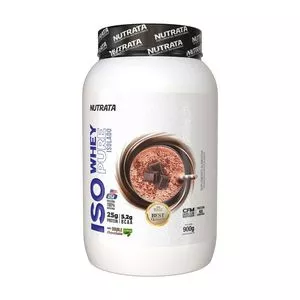 Iso Whey Pure<BR>- Double Chocolate<BR>- 900g<BR>- Nutrata