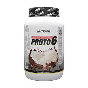 Nutrata Proto 6<BR>- Chocolate Preto Com Coco<BR>- 900g<BR>- Nutrata