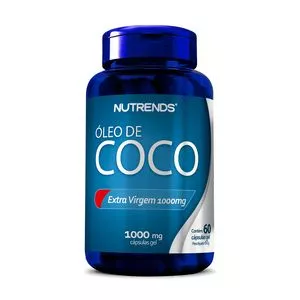 Óleo De Coco 1000mg<BR>- 60 Cápsulas<BR>- Nutrends