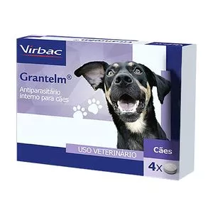 Grantelm®<BR>- 4 Comprimidos<BR>- Uso Oral<BR>- Vetline