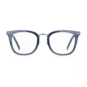 Armação Quadrada Para Óculos De Grau<BR>- Azul<BR>- Tommy Hilfiger